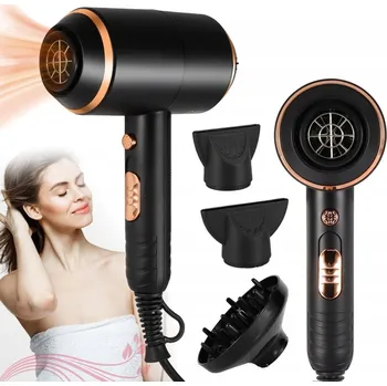 Fén FÉN NA VLASY S IONIZACÍ, DIFUZÉREM A KONCENTRÁTOREM, VÝKONNÝ 4000W