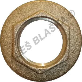 Fitinka Kontramatice mosazná pro průchodky k nádrži, kontramatka s osaznením - MOSAZ - 1/2" A006M