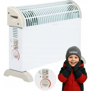 Přímotop Konvektorový ohřívač Kaspar 2000 W, bílý