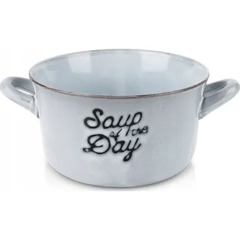 KERAMICKÁ VÝVAROVÁ MISKA MODRÁ NA POLÉVKU PLATKOW SALÁTOVÁ MÍSA 600 ML