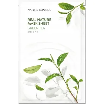 Pleťová maska Nature Republic textilní maska Zelený Čaj 23 ml