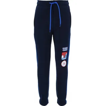 Tmavě modré tepláky Marvel Spider-Man. Velikost 128 cm.