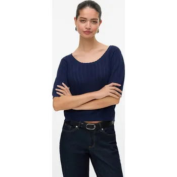 Dámská móda Tričko Vero Moda Dunkelblau 4600254 XS