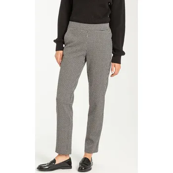 Dámské kalhoty More & More Schwarz/ Weiß 3703196 44