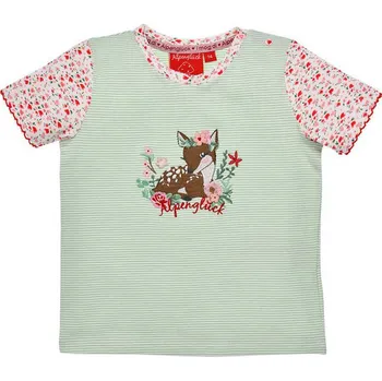 Dívčí tričko Tričko Bondi Grün/ Rot/ Weiß 2013948 92