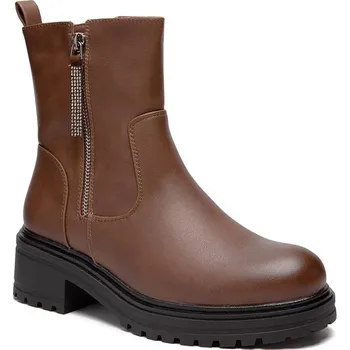 Dámské kozačky Boty Sixth Sens Hellbraun 4556617 36