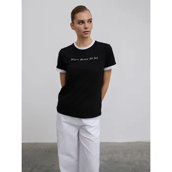 Dámské tričko Tričko BGN Schwarz 3839428 34