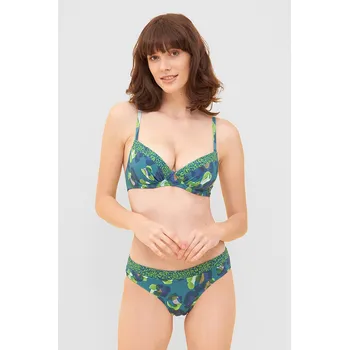 Dámské plavky Plavky Rösch Dunkelblau/ Grün 4798302 42D-Cup