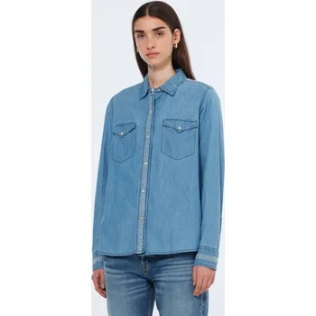 Dámské tričko Scotch & Soda Hellblau 3695458 40