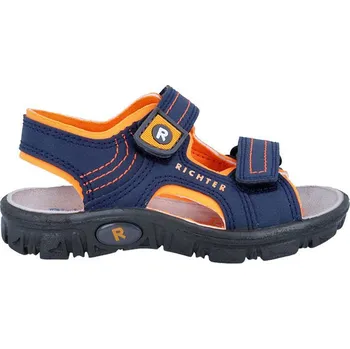 Chlapecké sandály Richter Shoes Dunkelblau/ Orange 4777728 32