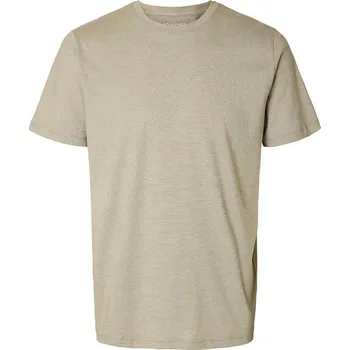 Pánské tričko Tričko SELECTED HOMME Beige 5903811 L