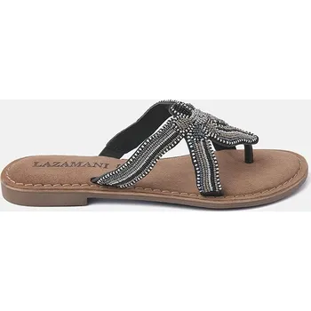 Dámské žabky Lazamani Schwarz 9011466 40