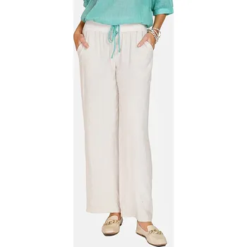 Dámské kalhoty Le Jardin du Lin Creme 316909 36