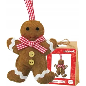 kreativní sada Kreativní vánoční sada Mikuláš plst sušenky