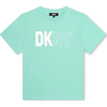 Dětská móda Tričko DKNY Türkis 240636 152