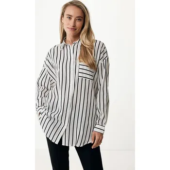 Dámské tričko Mexx Weiß/ Schwarz 600156 M