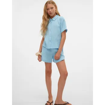 Dívčí kraťasy Vero Moda Girl Hellblau 465768 140