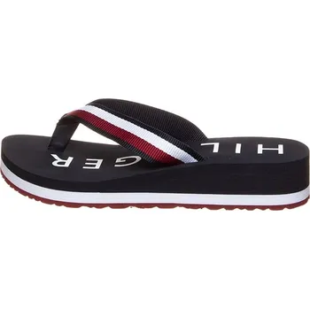 Dámské žabky Tommy Hilfiger Shoes Schwarz/ Rot/ Weiß 9070038 38