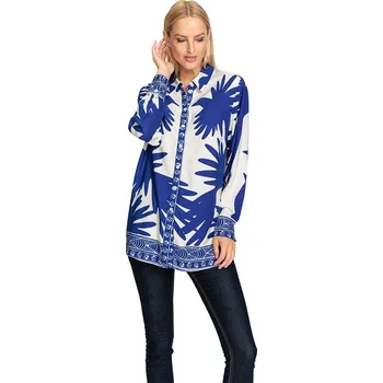 Dámská košile Košile Heine Weiß/ Blau 2767942 42