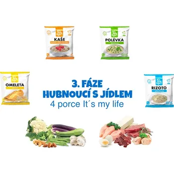 Keto dieta It’s my life! Proteinová dieta XXL - 3. krok, 7100 g (168 porcí)