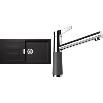 Kuchyňský dřez Set Schock S2-4 (dřez Signus D-100L Stone + baterie SC-510 Stone)