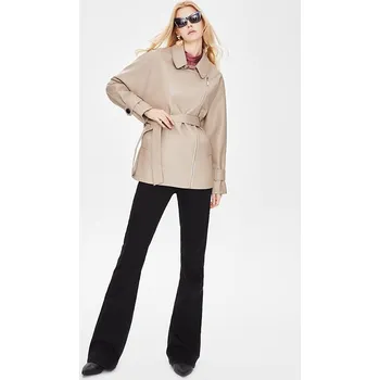 Dámská vesta Bunda Coatme Beige 6556177 42