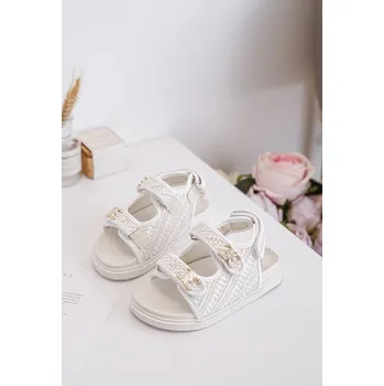 Dívčí sandály Rock & Joy Weiß 985011 28