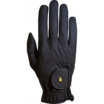 Jezdecké rukavice Jezdecké rukavice Roeckl černé vel. 10