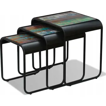 Konferenční stolek Obdélníkový stolek VidaXL, 54 x 45 x 56 cm, akácie