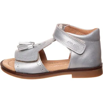 Dívčí sandály POM POM Silber 757109 25
