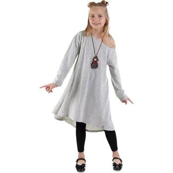 Dívčí šaty Denokids Hellgrau 1176251 116