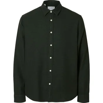 Pánská košile Košile SELECTED HOMME Anthrazit 6702836 M