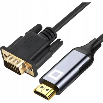 Video kabel Kabel VGA na HDMI Co2 1 m Full HD 1080p 60 Hz