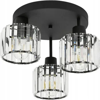 Stropní svítidlo LX-1338 černé 3x E27 LEDLUX
