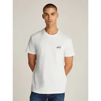 Pánské tričko Tričko TOMMY JEANS Weiß 420760 3XL