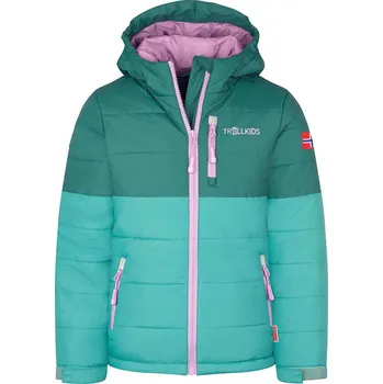 Dívčí bunda Trollkids Petrol 4595332 128