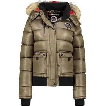 Dámská móda Bunda Geographical Norway Khaki 1252540 XXL