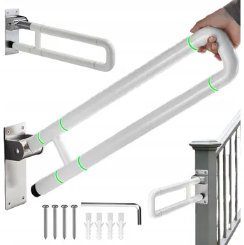 Madlo do koupelny SKLOPNÉ MADLO PRO INVALIDY K WC 90 cm