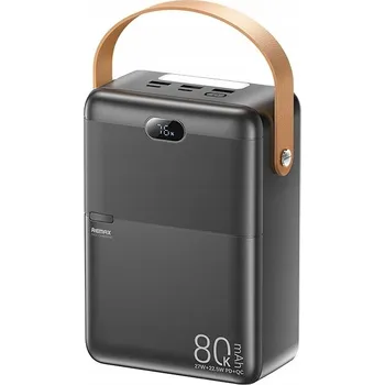Powerbanka Externí Power Banka Remax RPP-118 22.5W 80000mAh černá