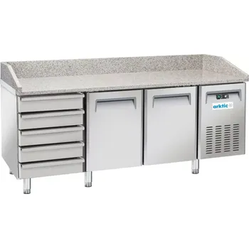 konvektomat Pizza cooling counter, Arktic, 362L, Stříbrná, 220-240V/210W, 2025x800x(H)1040mm | 236802