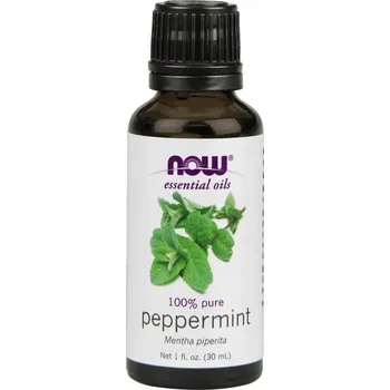 Vonný olej Esenciální mátový olej Now Foods 30 ml