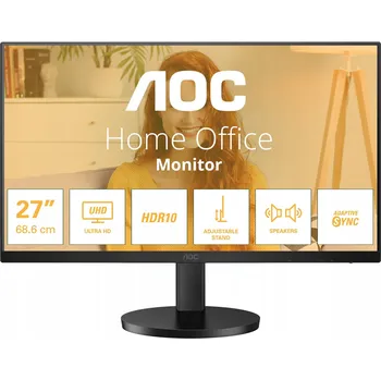 Monitor Monitor 4K 27 palců AOC Basic U27B3AF IPS 60Hz 4ms reproduktory