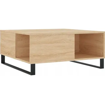 Konferenční stolek Konferenční stolek VidaXL čtvercový 80 x 36,5 x 36,5 cm, dub sonoma