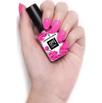 Lak na nehty LONDONTOWN Gel Color Berry Punch gelový lak na nehty