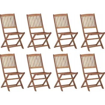 Zahradní židle Zakito Home dřevěná hnědá