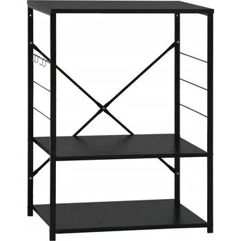 Komoda Kuchyňská skříňka VidaXL černá 39,6 x 60 x 79,5 cm