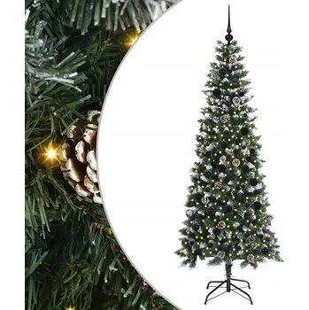 Vánoční stromek Umělý vánoční stromeček VidaXL 201 - 220 cm