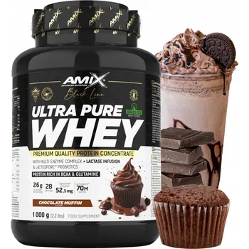 Protein Ultra Pure Whey Syrovátkový koncentrát - čokoláda 1000g