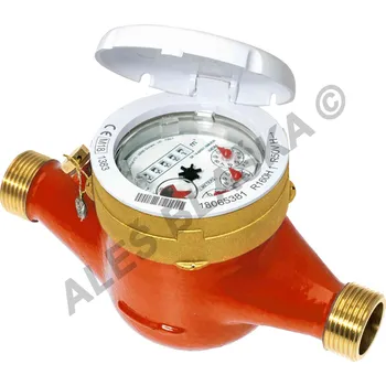 vodoměr B-METERS - Itálie | B-METERS GMDM-I/TV domovní vodoměr suchoběžný na teplou vodu (teplá voda) - 3/4" TV 190mm GMDM-I/TV