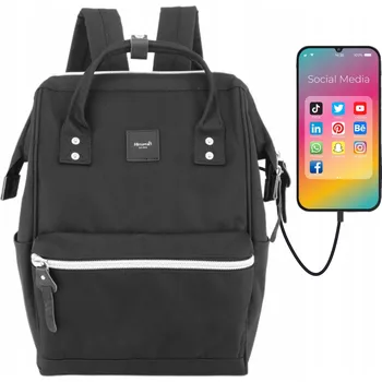 Městský batoh Městský batoh Himawari černý